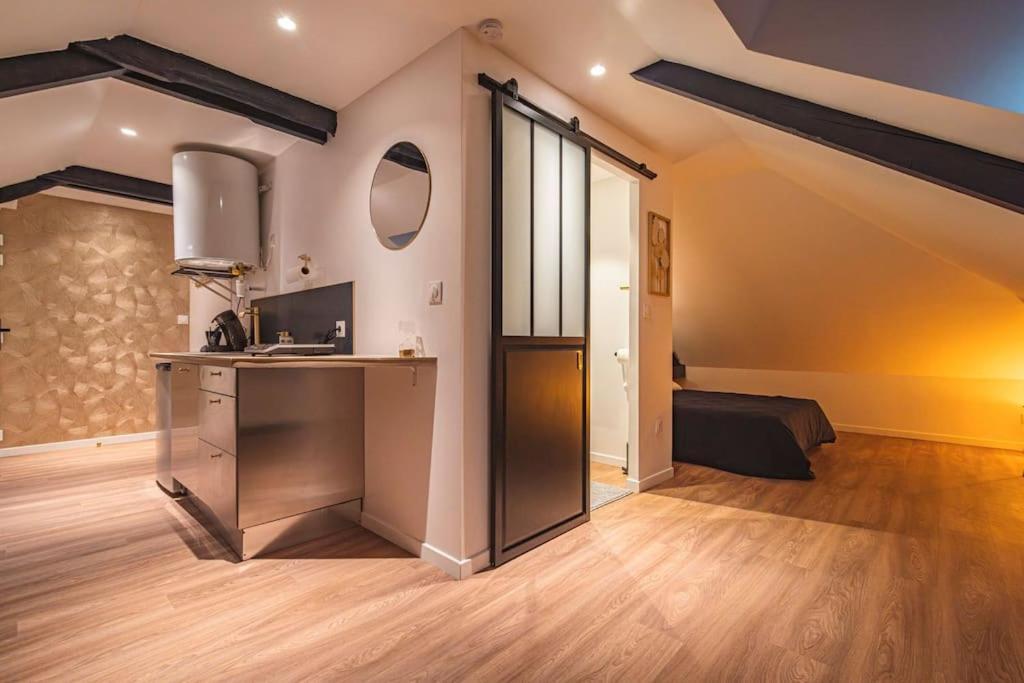L'Azur Dore, Studio Pour 2 Voyageurs Isles-sur-Suippe Exterior photo